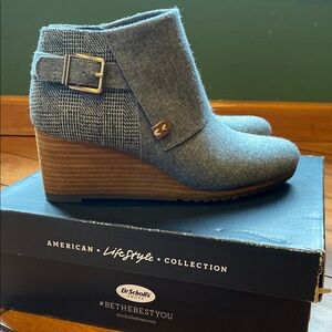 Dr. Scholl's Women's Gray Ankle Boots